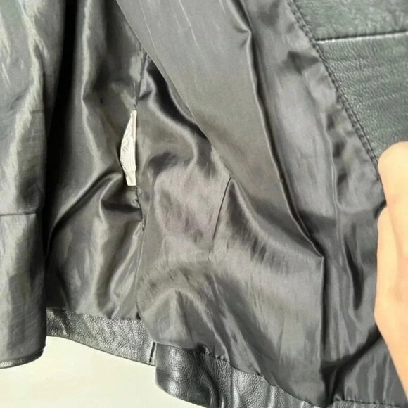 Zara leather moto jacket - Picture 10 of 16